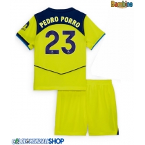 Maglie da calcio Tottenham Hotspur Pedro Porro #23 Terza Maglia Bambino 2025-26 Manica Corta + Pantaloni corti)